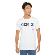 Gen X T-Shirt Vintage Style Gen X Shirt Funny Gen X Graphic Tee Unique Gift for Gen Xers Cool Generation X T Shirt