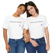 Cousins are inclusive T-Shirt Trendy Inspirational Quote Shirt Present for Family Matching Outfits Fun Tees Casual Wear