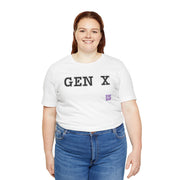 Gen X T-Shirt Vintage Style Gen X Shirt Funny Gen X Graphic Tee Unique Gift for Gen Xers Cool Generation X T Shirt