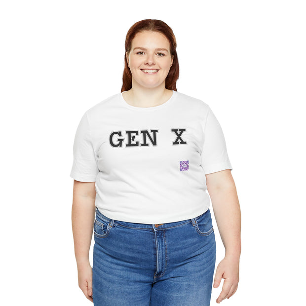 Gen X T-Shirt Vintage Style Gen X Shirt Funny Gen X Graphic Tee Unique Gift for Gen Xers Cool Generation X T Shirt