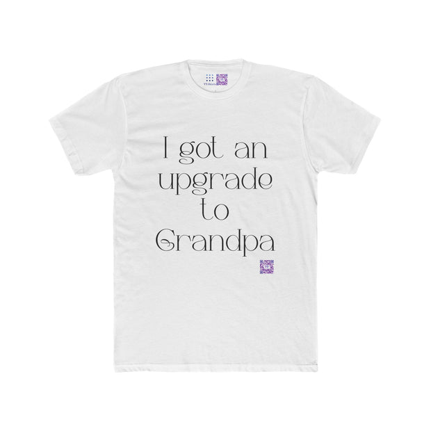 Funny Grandpa Upgrade T-Shirt, Grandpa Announcement Shirt, New Grandparent Present Tee, Father's Day Grandpa Shirt