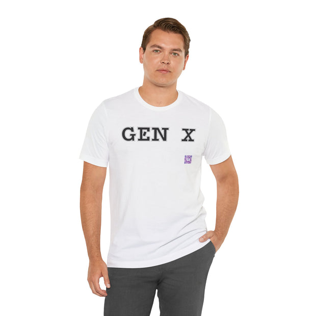 Gen X T-Shirt Vintage Style Gen X Shirt Funny Gen X Graphic Tee Unique Gift for Gen Xers Cool Generation X T Shirt