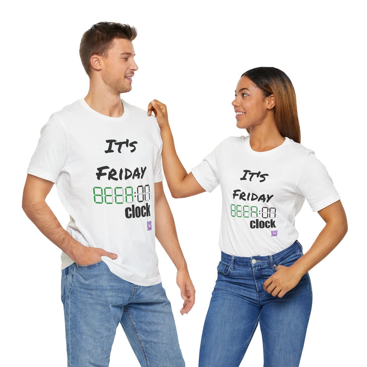 It's Friday Beer O Clock Funny Drinking T-Shirt, Weekend Party Tee, Present for Beer Lovers