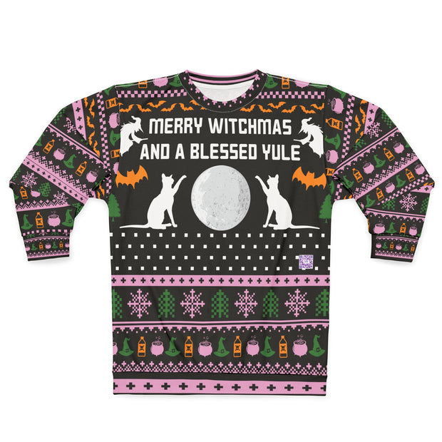 Merry Witchmas and Blessed Yule Ugly Sweater