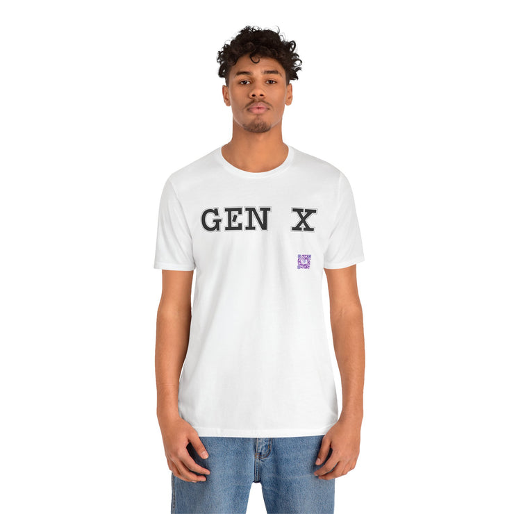 Gen X T-Shirt Vintage Style Gen X Shirt Funny Gen X Graphic Tee Unique Gift for Gen Xers Cool Generation X T Shirt