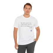 Funny Quote T-Shirt My Kink Used To Be Really Dirty Now Just Dusty T-Shirt Novelty Tee Humorous Graphic Tee Unique Present Shirt