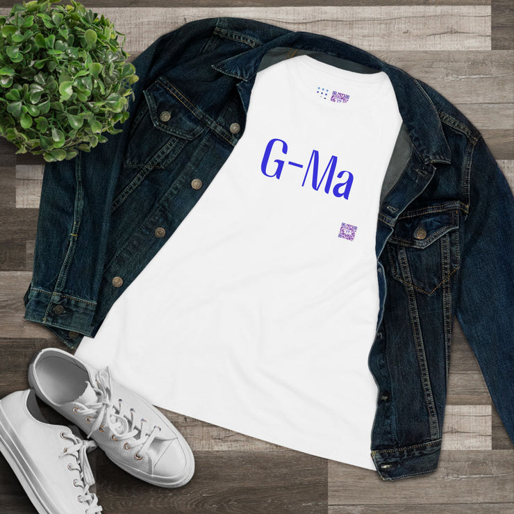 G-Ma Funny Grandma T-Shirt for Mothers Day Present Cool Grandma Tee for Grandma Birthday Present Women T-Shirt