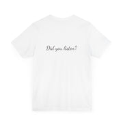 Funny Quote T-shirt, They Said Wait Design, Casual Wear Tee, Unique T-shirt Present, Trendy Graphic Tee, Unisex T-shirt