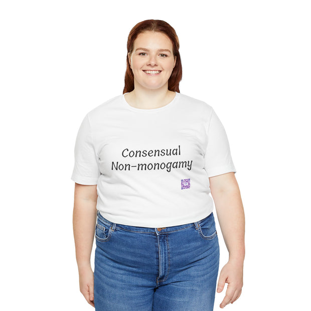 Consensual Non-monogamy T-Shirt, Funny Relationship Shirt, Polyamorous Pride Tee, Unique Statement Top, Present for Partner