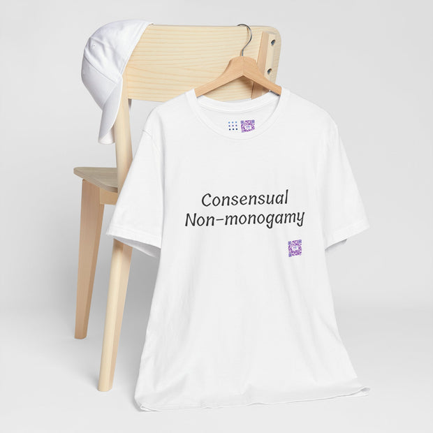 Consensual Non-monogamy T-Shirt, Funny Relationship Shirt, Polyamorous Pride Tee, Unique Statement Top, Present for Partner