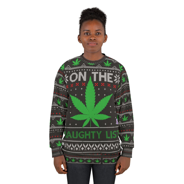 On the Naughty List Ugly Sweatshirt