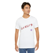 Danger T-Shirt, Unisex Danger Tee, Warning Graphic Shirt, Distressed Style Danger Top