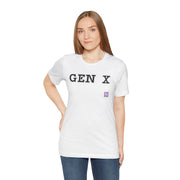 Gen X T-Shirt Vintage Style Gen X Shirt Funny Gen X Graphic Tee Unique Gift for Gen Xers Cool Generation X T Shirt