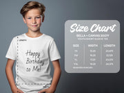 Happy Birthday to Me T-Shirt, Birthday Celebration Shirt, Fun Birthday Tee, Celebration Apparel, Birthday Party Outfit, Birthday Idea Youth Short Sleeve T-Shirt