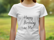 Happy Birthday to Me T-Shirt, Birthday Celebration Shirt, Fun Birthday Tee, Celebration Apparel, Birthday Party Outfit, Birthday Idea Youth Short Sleeve T-Shirt