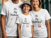 It's My Birthday T-Shirt, Birthday Celebration T-Shirt, Birthday Party Shirt, Fun Birthday Tee, Birthday Cake Confetti Shirt, Cute Birthday Youth Short Sleeve T-Shirt