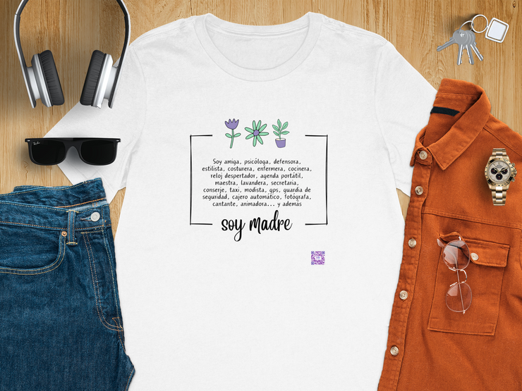 Soy Madre - Mother's Day - Mom's Special Day - Women's Relaxed T-Shirt