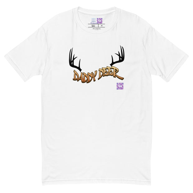 Daddy Deer T-Shirt, Funny Hunting Shirt, Father's Day Present Tee, Deer Antlers Graphic, Dad Christmas Present, Wildlife Lover Shirt