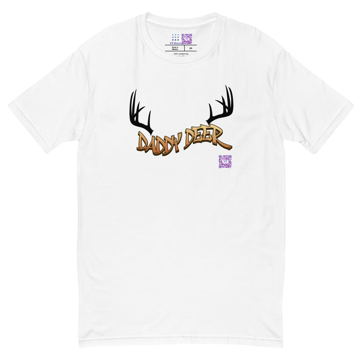 Daddy Deer T-Shirt, Funny Hunting Shirt, Father's Day Present Tee, Deer Antlers Graphic, Dad Christmas Present, Wildlife Lover Shirt