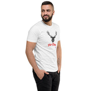 He Deer Stag T-Shirt, Fun Deer Head Shirt, Unique Graphic Tee, Comfortable Casual Wear, Present for Outdoorsy People, Trendy Wildlife Shirt