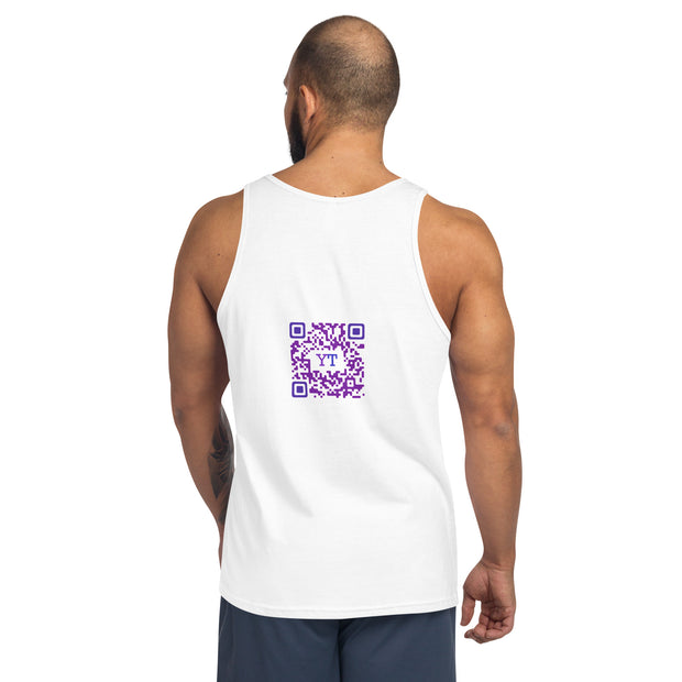 Colorful LOVE Tank Shirt, Rainbow Pride Graphic Tank, LGBTQ+ Inclusion Shirt, Love And Equality Tank Shirt, Bold Statement Apparel, Pride Men's Tank Top