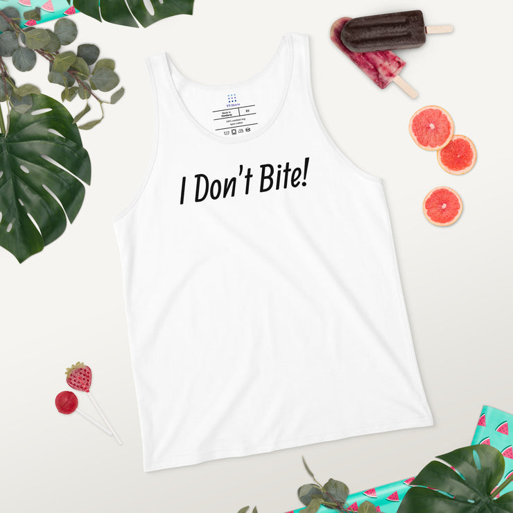 I don't bite! Tank Top Unisex T-Shirt