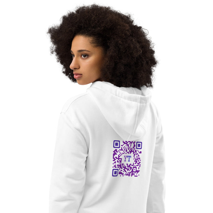 Wife Mom Boss Babe, Written Saying on a Hoodie- Mother's Day Hoodie - Mom's Special Day - Premium eco hoodie