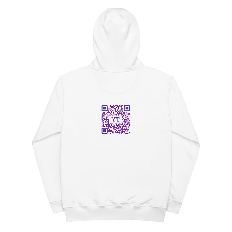 Wife Mom Boss Babe, Written Saying on a Hoodie- Mother's Day Hoodie - Mom's Special Day - Premium eco hoodie