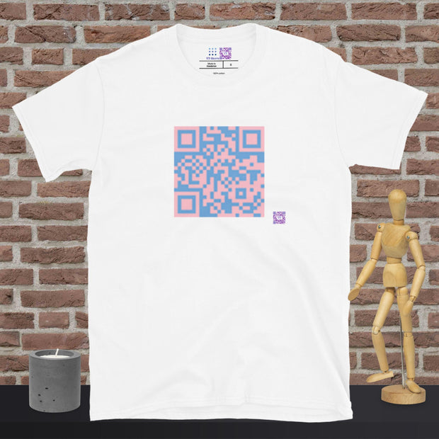 It's a girl - QR Code Shirt - Hidden Mean Tee - Mom's Special Day - Mother's Day - Short-Sleeve Unisex T-Shirt