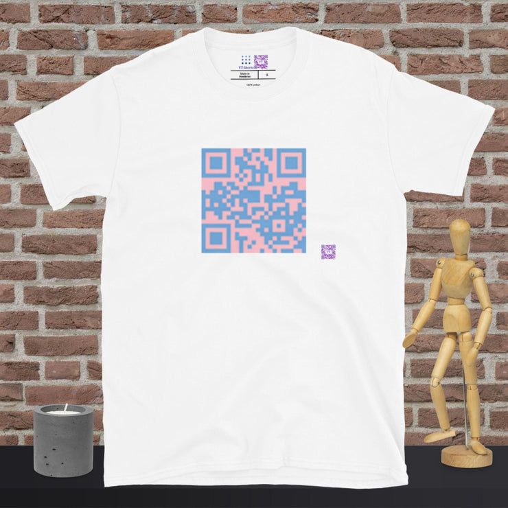 It's a boy - QR Code Shirt - Hidden Meaning Tee - Mother's Day - Mom's Special Day - Short-Sleeve Unisex T-Shirt