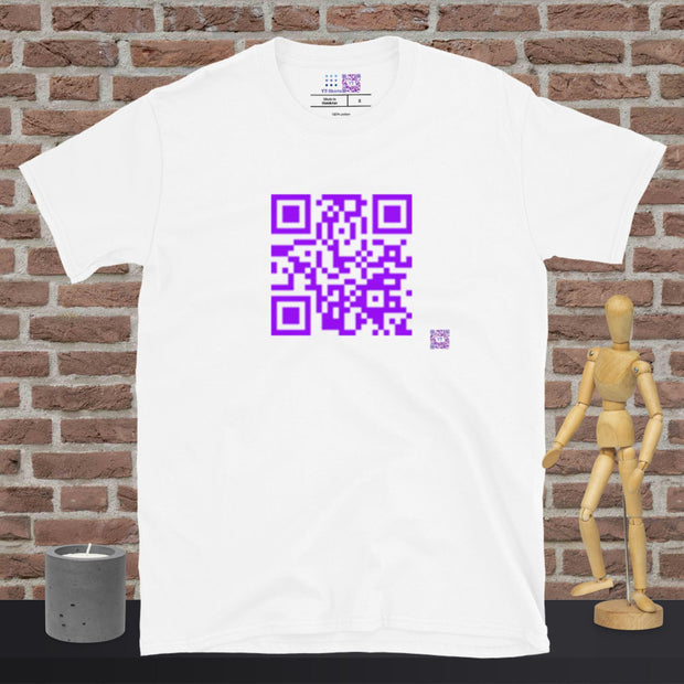 I'm Pregnant - QR Code Shirt - Hidden Meaning Tee - Mother's Day - Mom's Special Day - Short-Sleeve Unisex T-Shirt