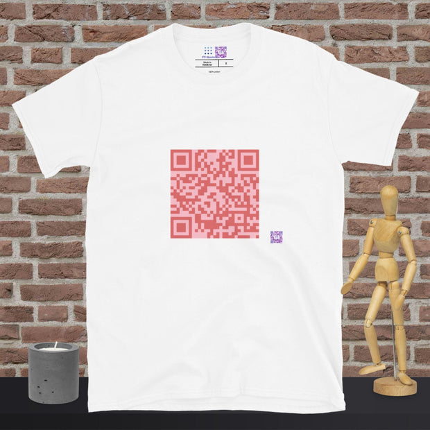 I'm in Love with You - QR Code Shirts - Hidden Meaning Shirts - Short-Sleeve Unisex T-Shirt