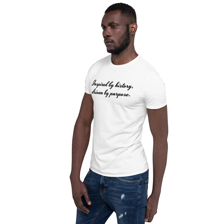 Inspired by history, driven by purpose. Unisex T-Shirt Unisex T-Shirt