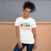 My children, my Pride. Unisex t-shirt