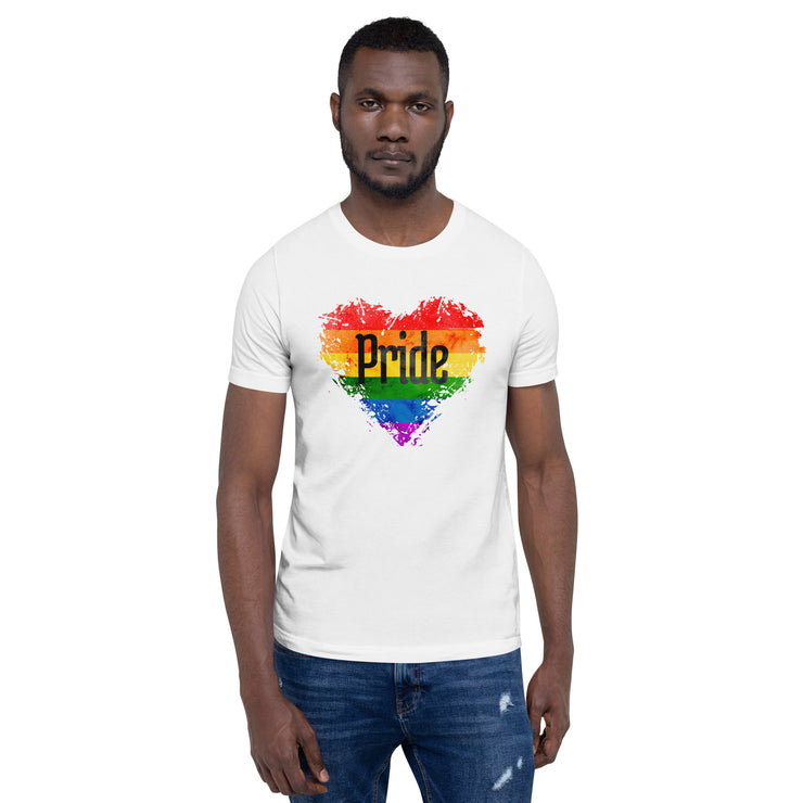 Pride Heart - Gay Pride Heart - Lesbian Pride - Pride Month - Bisexual Pride - Non-Binary Pride - Trans Pride - Unisex t-shirt