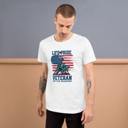 Life and Pride Veteran of US Marine - Memorial Day - Veterans Day - Marines - Unisex t-shirt