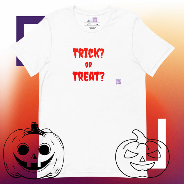 Halloween Trick or Treat T-Shirt, Fun Halloween Shirt, Spooky Halloween Tee, Halloween Costume Shirt, Trick Or Treat Top