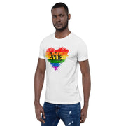 Pride Heart - Gay Pride Heart - Lesbian Pride - Pride Month - Bisexual Pride - Non-Binary Pride - Trans Pride - Unisex t-shirt