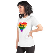 Pride Heart - Gay Pride Heart - Lesbian Pride - Pride Month - Bisexual Pride - Non-Binary Pride - Trans Pride - Unisex t-shirt