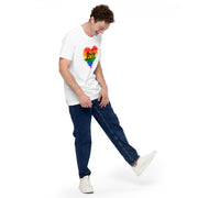 Pride Heart - Gay Pride Heart - Lesbian Pride - Pride Month - Bisexual Pride - Non-Binary Pride - Trans Pride - Unisex t-shirt