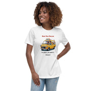 Mom's Taxi Service - No Meters - Metered Patience - Mother's Day - Mom's Special Day - Mom's Minibus - Mom's Mini Van - Women's Relaxed T-Shirt