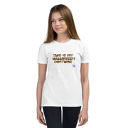 This is My Halloween Costume Youth T-Shirt, Funny Halloween Shirt, Spooky Holiday Tee, Simple Halloween Outfit